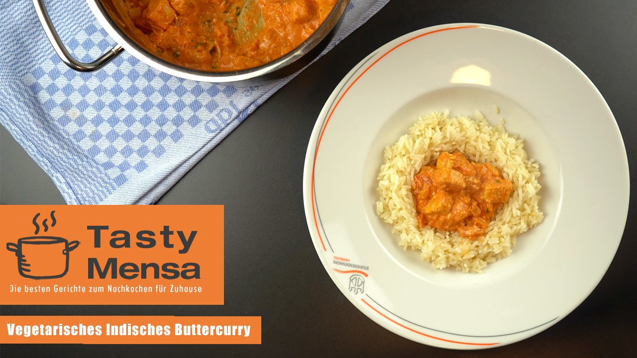 Vegetarisches Indisches Buttercurry Vegetarisches Indisches Buttercurry