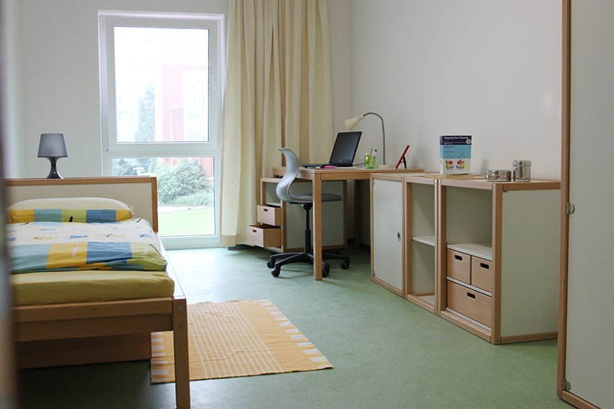 Beispielzimmer in der Wohnanlage Hammerbrook