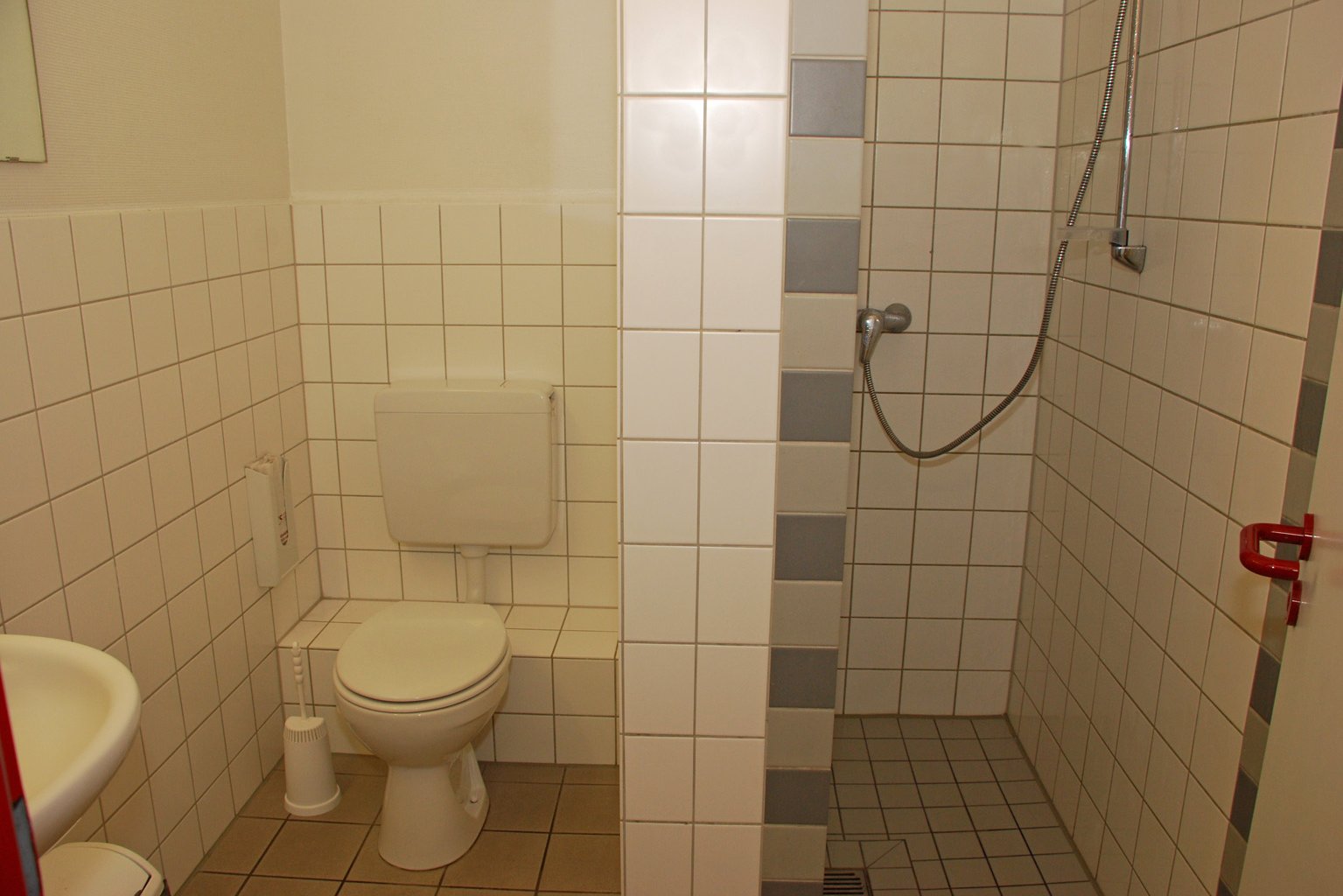 Badezimmer in der Wohnanlage Unnastraße