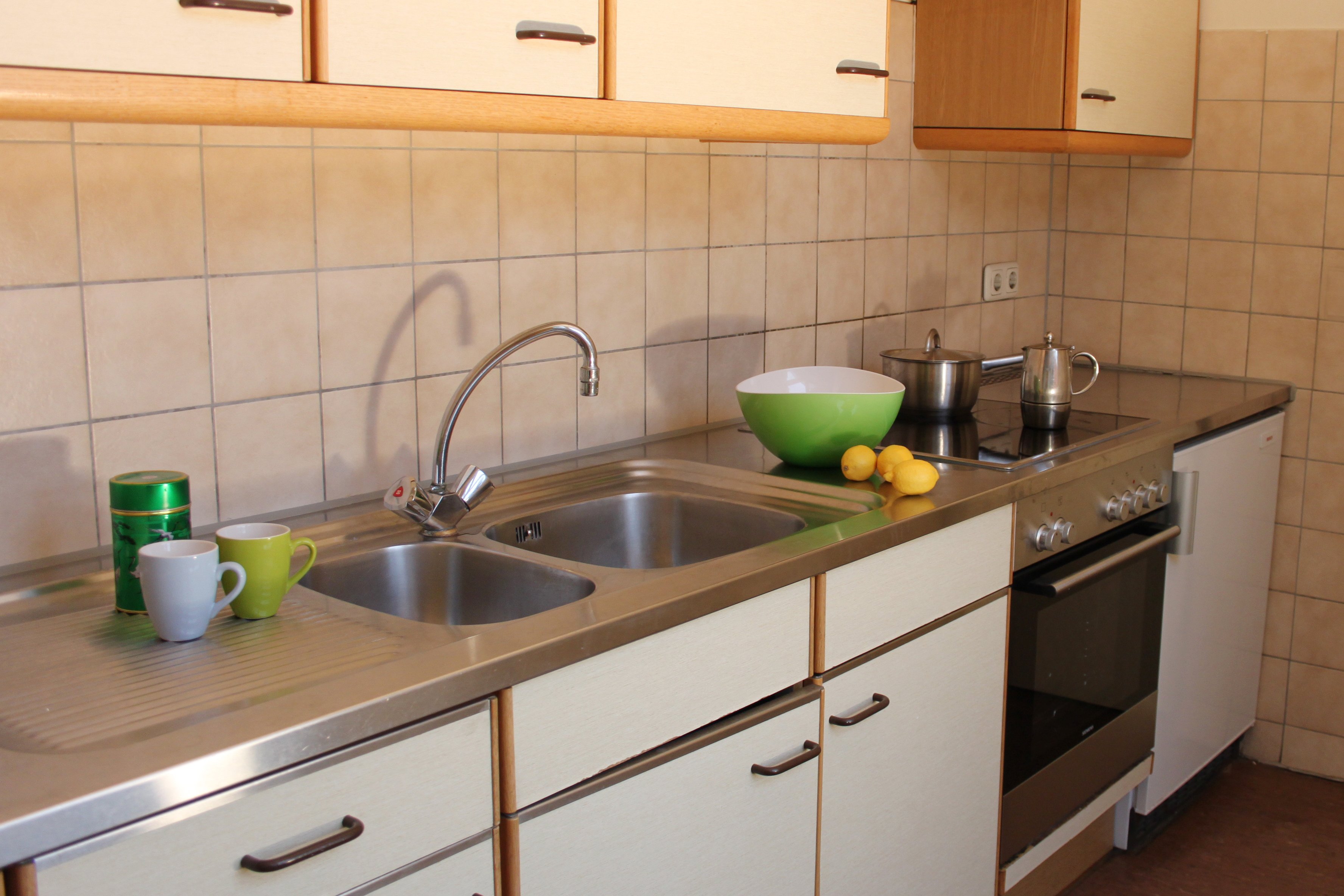 Küchenzeile in der Wohnanlage Kiwittsmoor