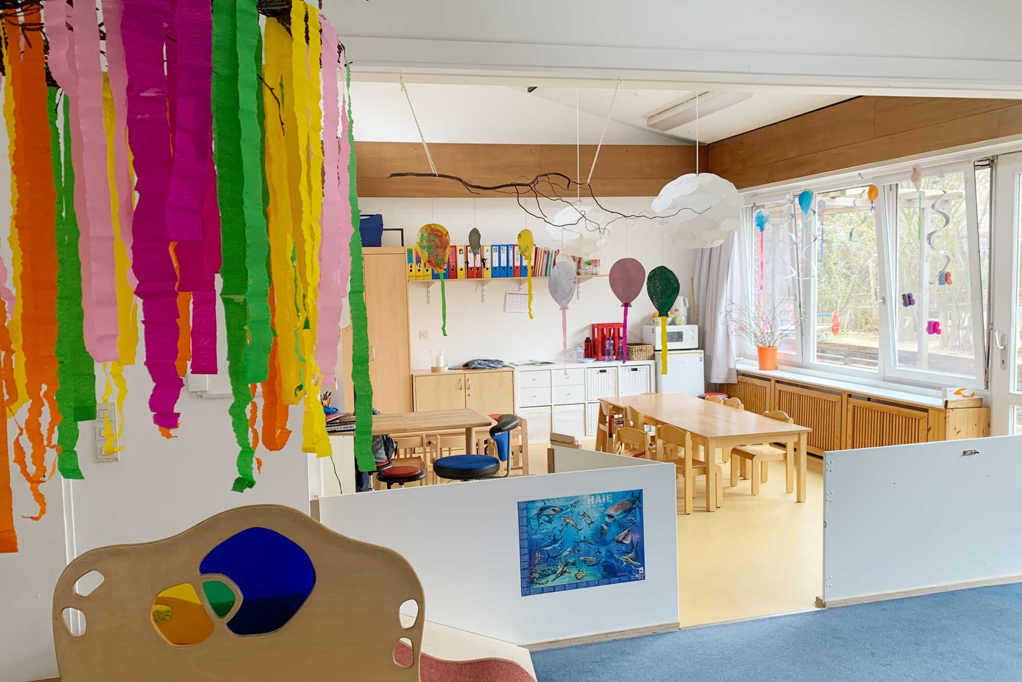 Spielzimmer in der Kita UKE