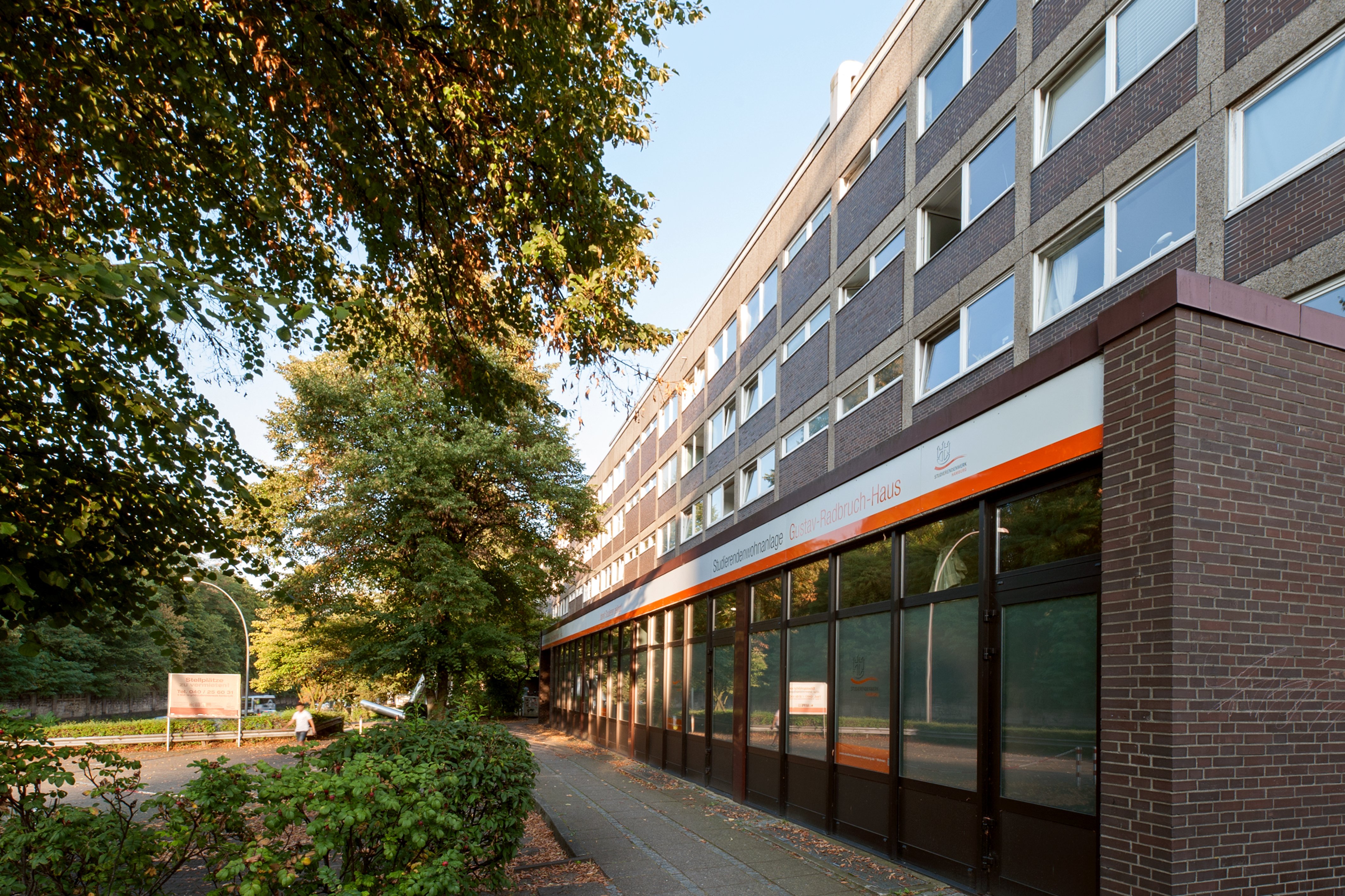 Außenansicht Wohnanlage Gustav-Radbruch-Haus