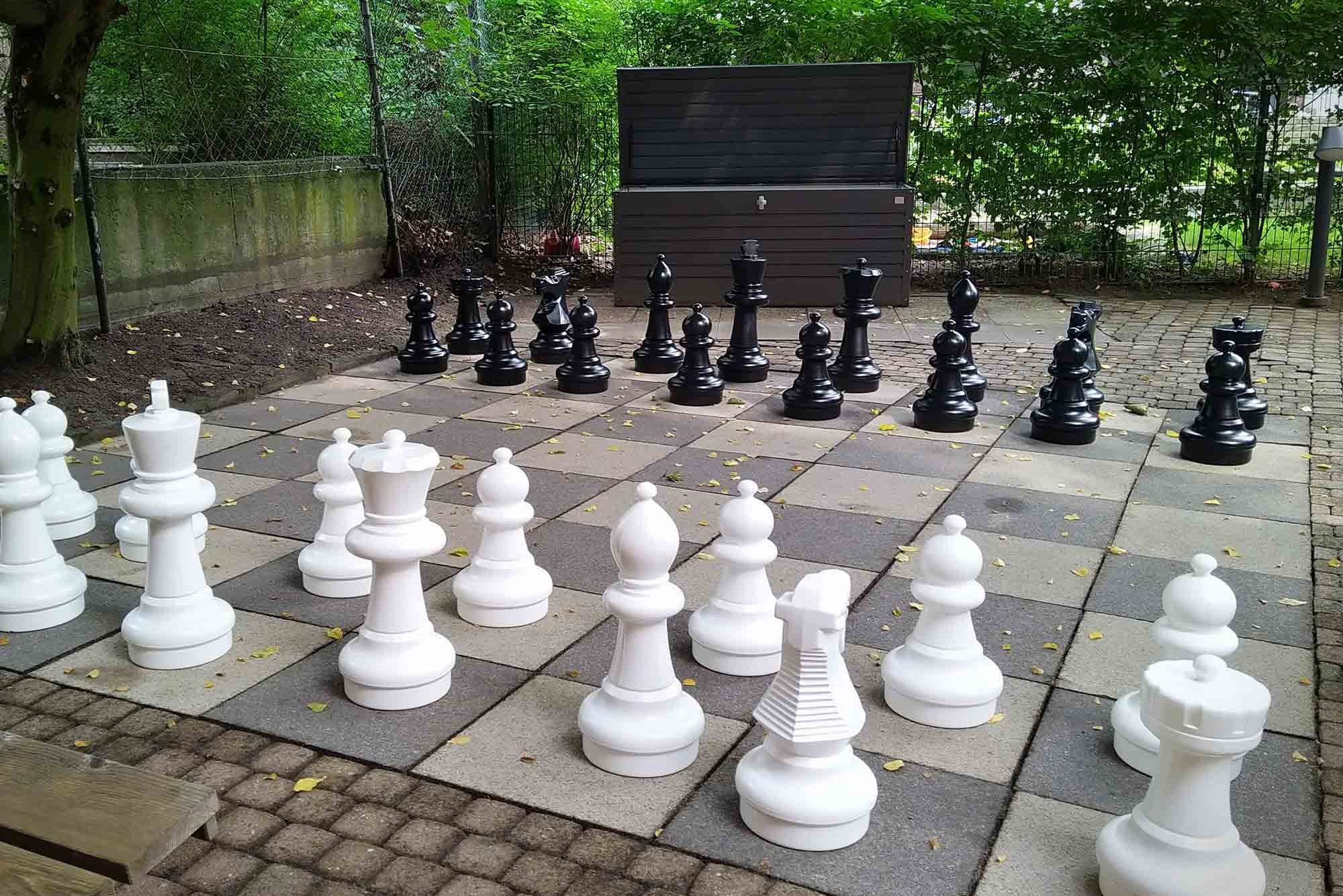 Outdoor Schach