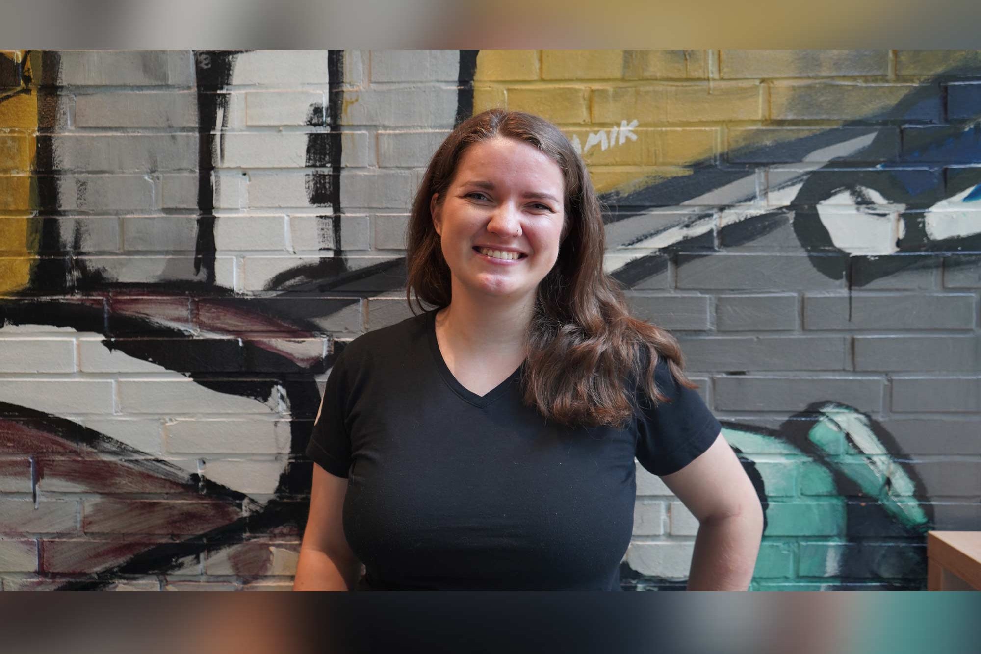 Auszubildende zur Malerin/Lackiererin im Studierendenwerk Hamburg