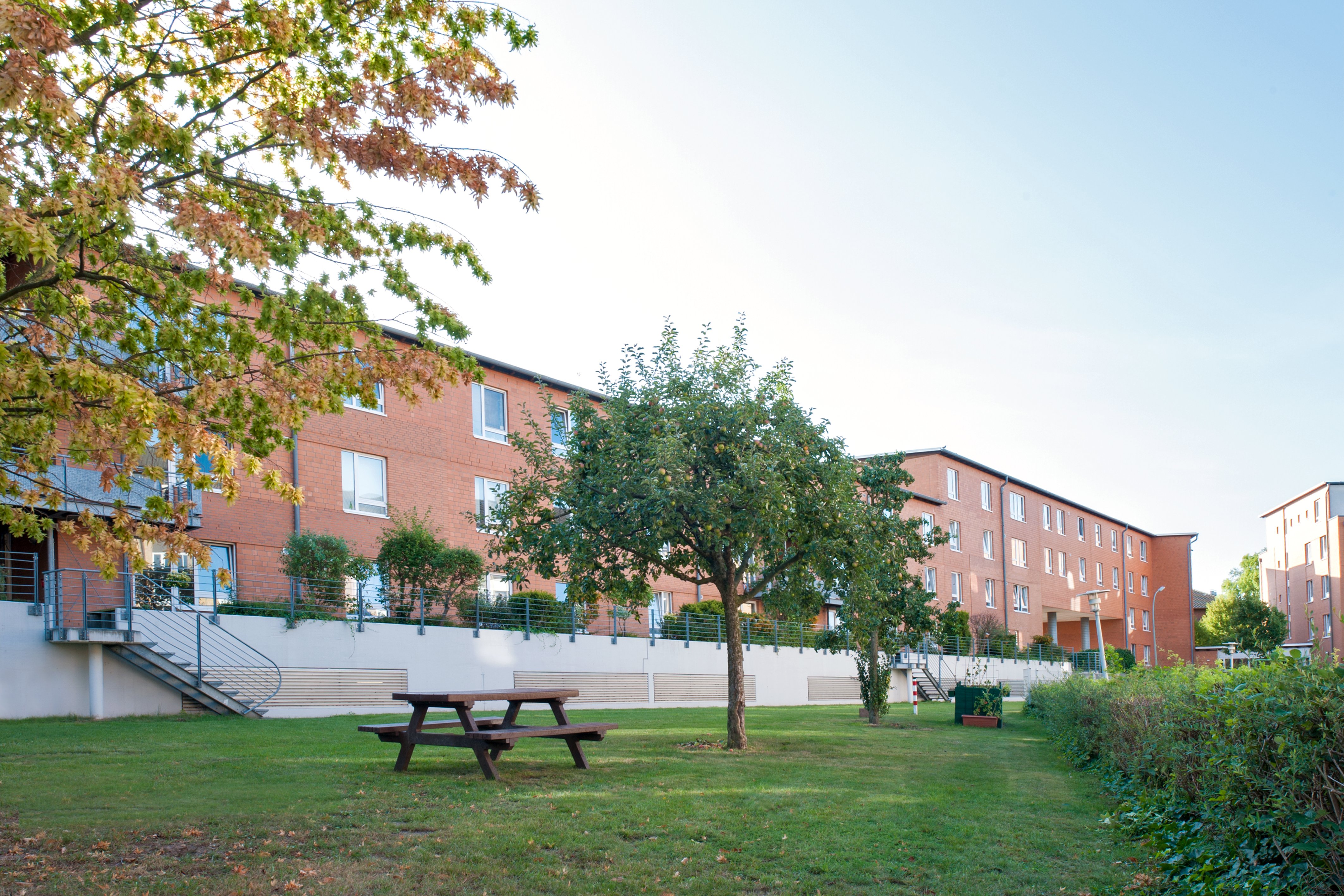 Außenansicht Wohnanlage Allermöhe