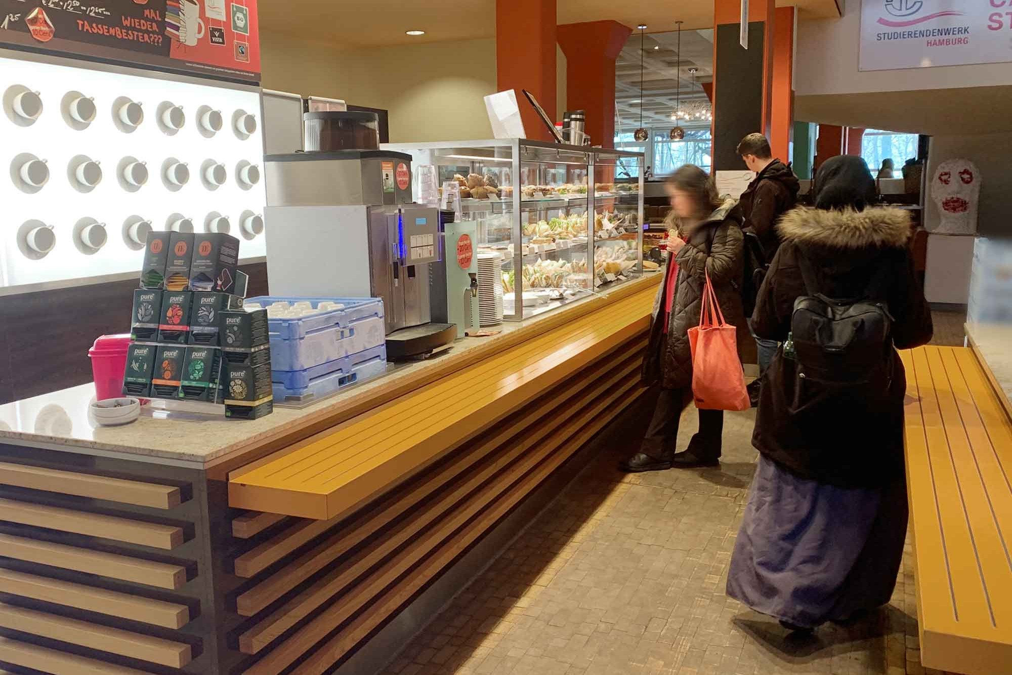 Verkaufstresen Café Student Affairs